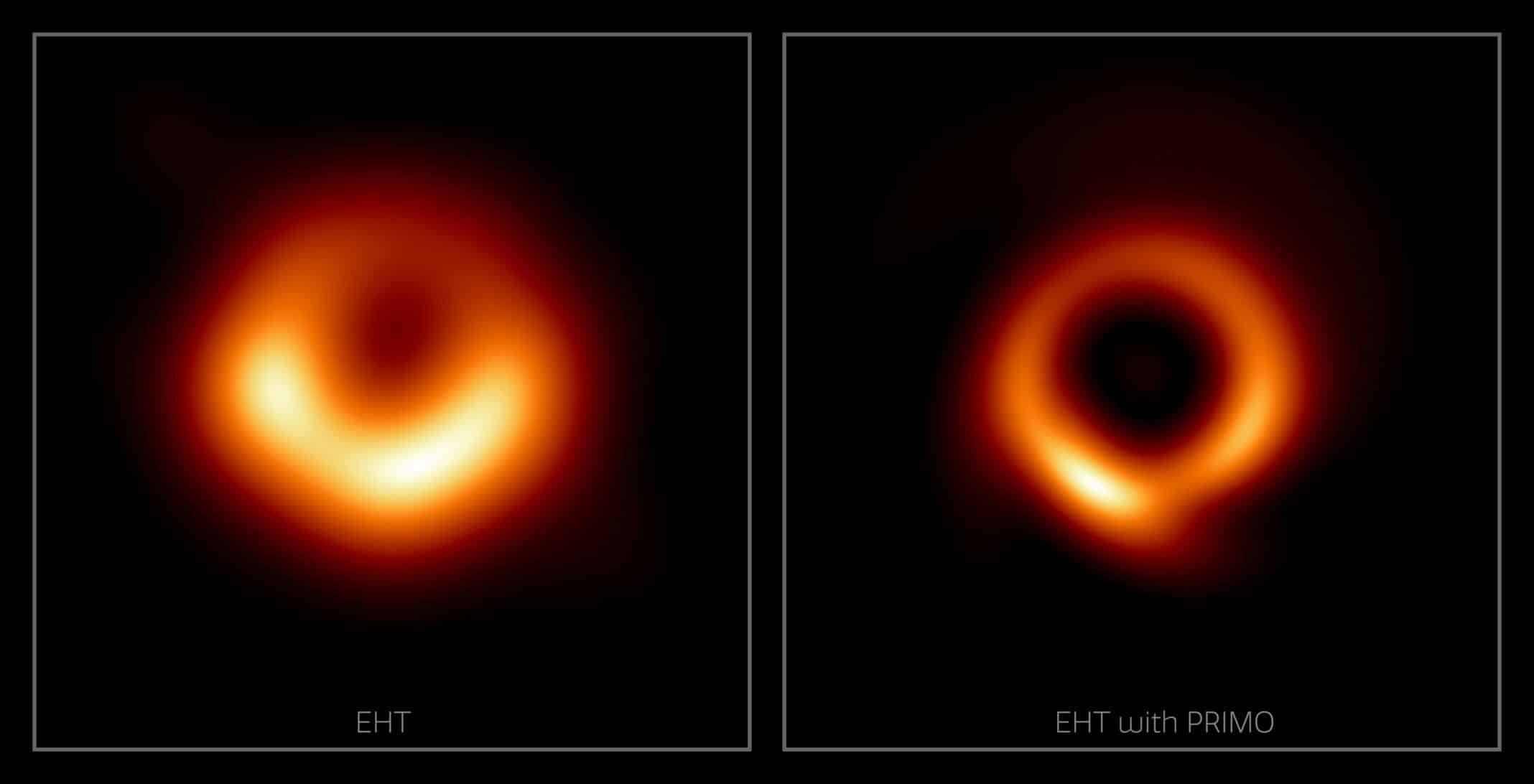 A sharper look at the first image of a M87 black hole thumbnail