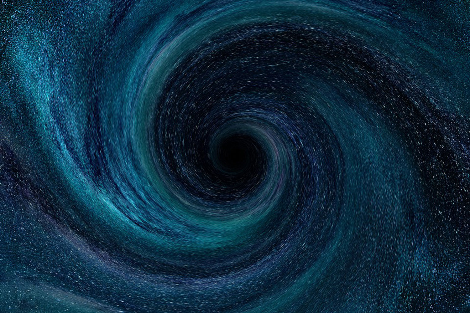Image showing a black hole
