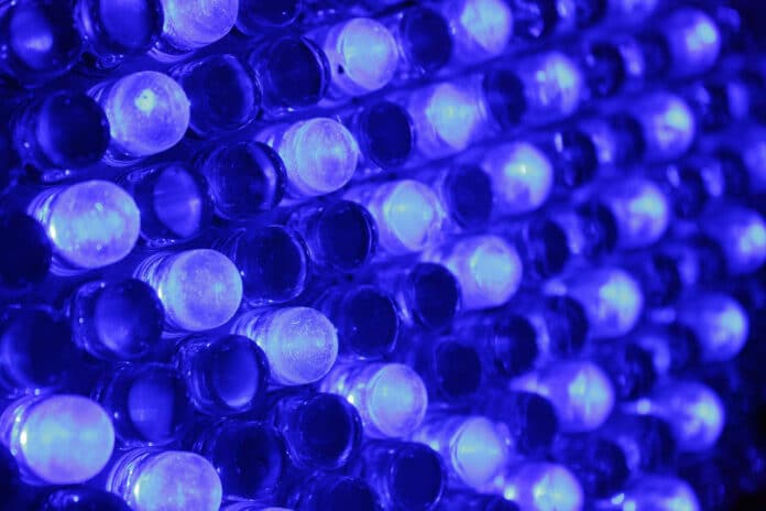 Image showing Blue LEDs