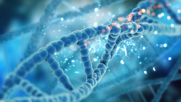 Image showing DNA closeup