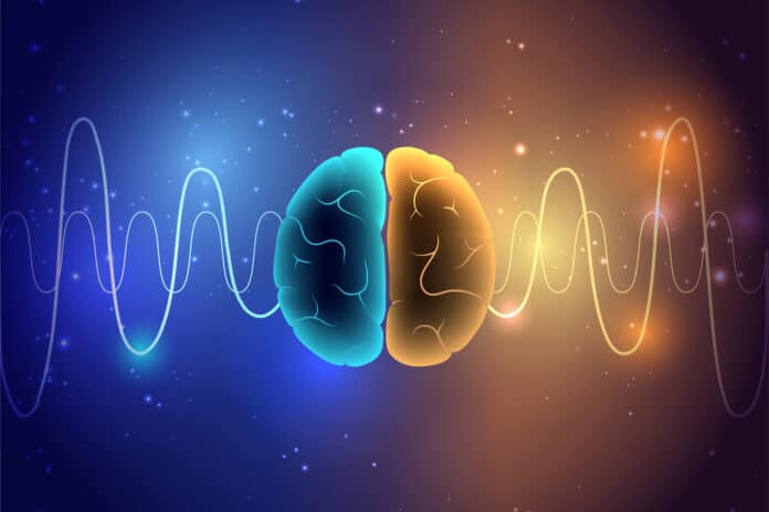 Image showing brain waves