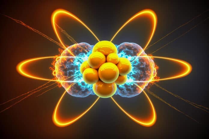 Image showing atomic nuclei