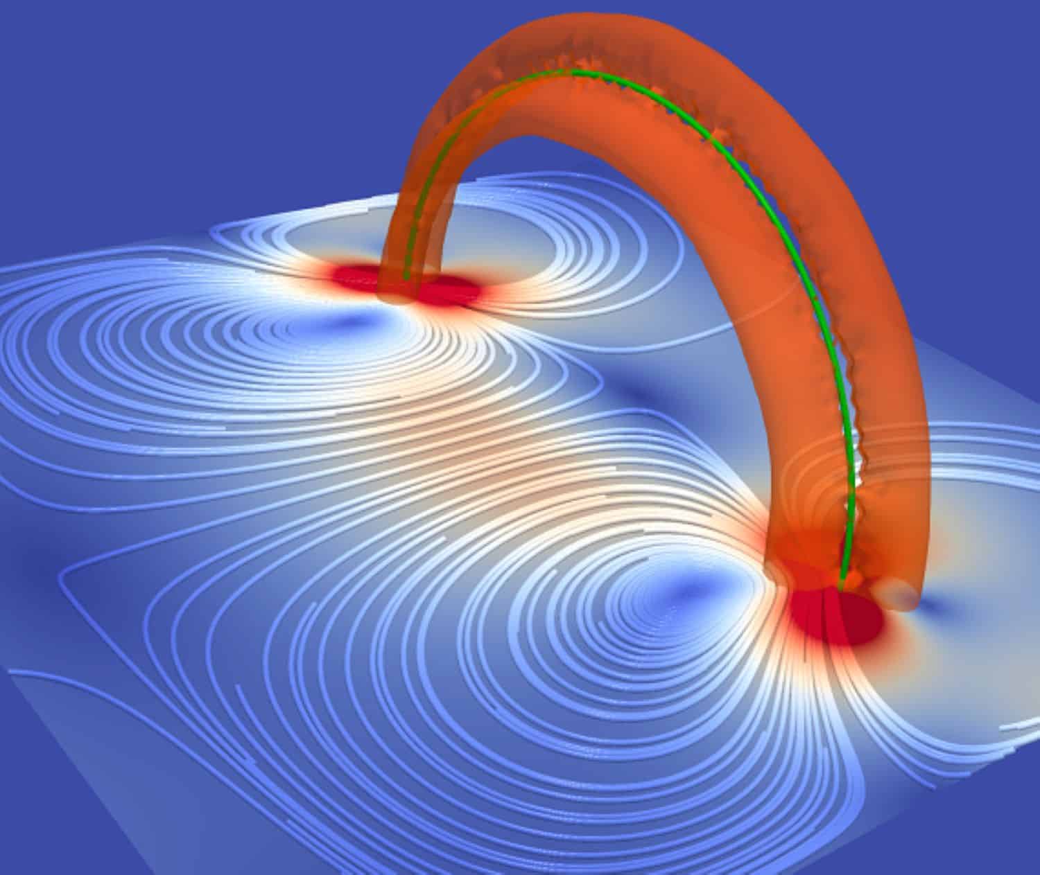 The interaction between quantized vortices and normal fluids explained