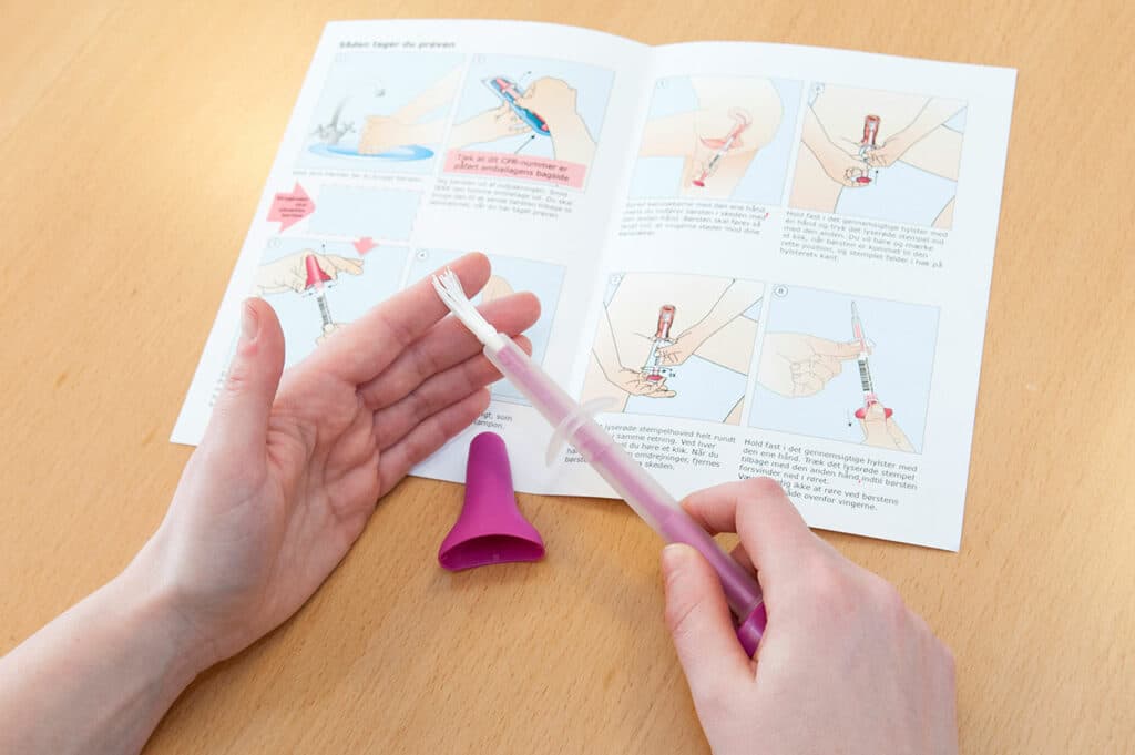 self-sampling kit as a part of a cervical screening program
