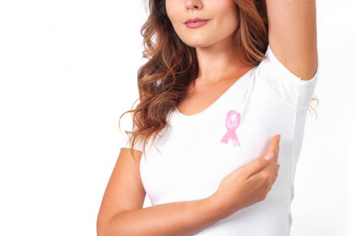Image showing breast cancer