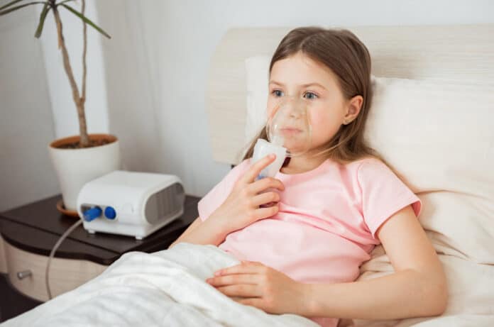 Image showing kid with cystic fibrosis