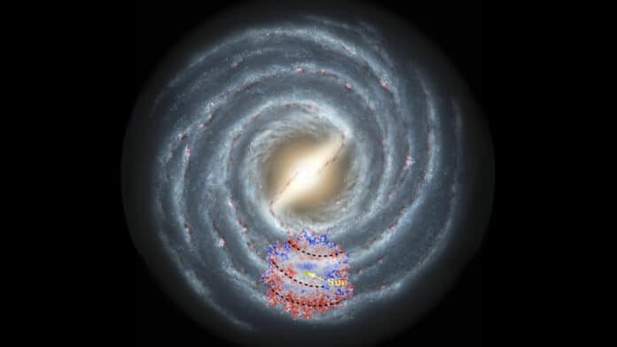 illustration of the Milky Way