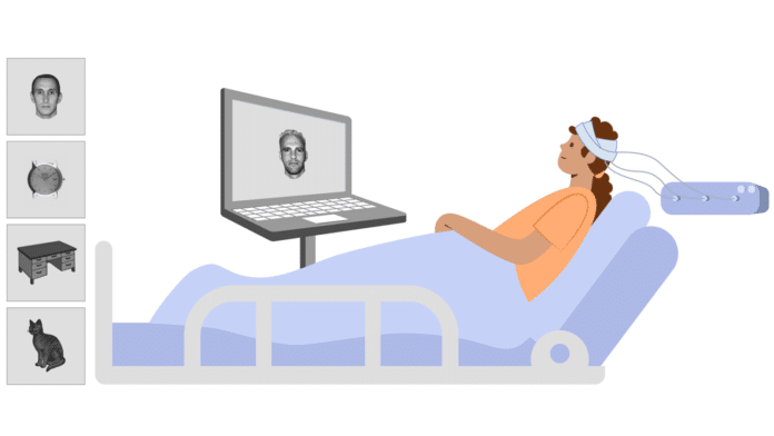 Image showing patient is on the bed