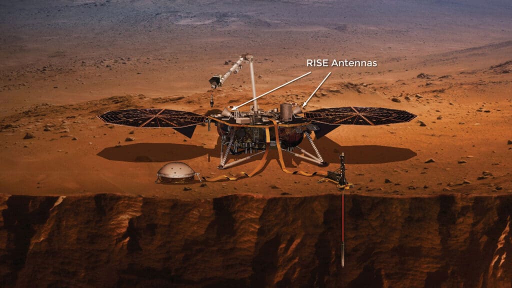 InSight lander on Mars 