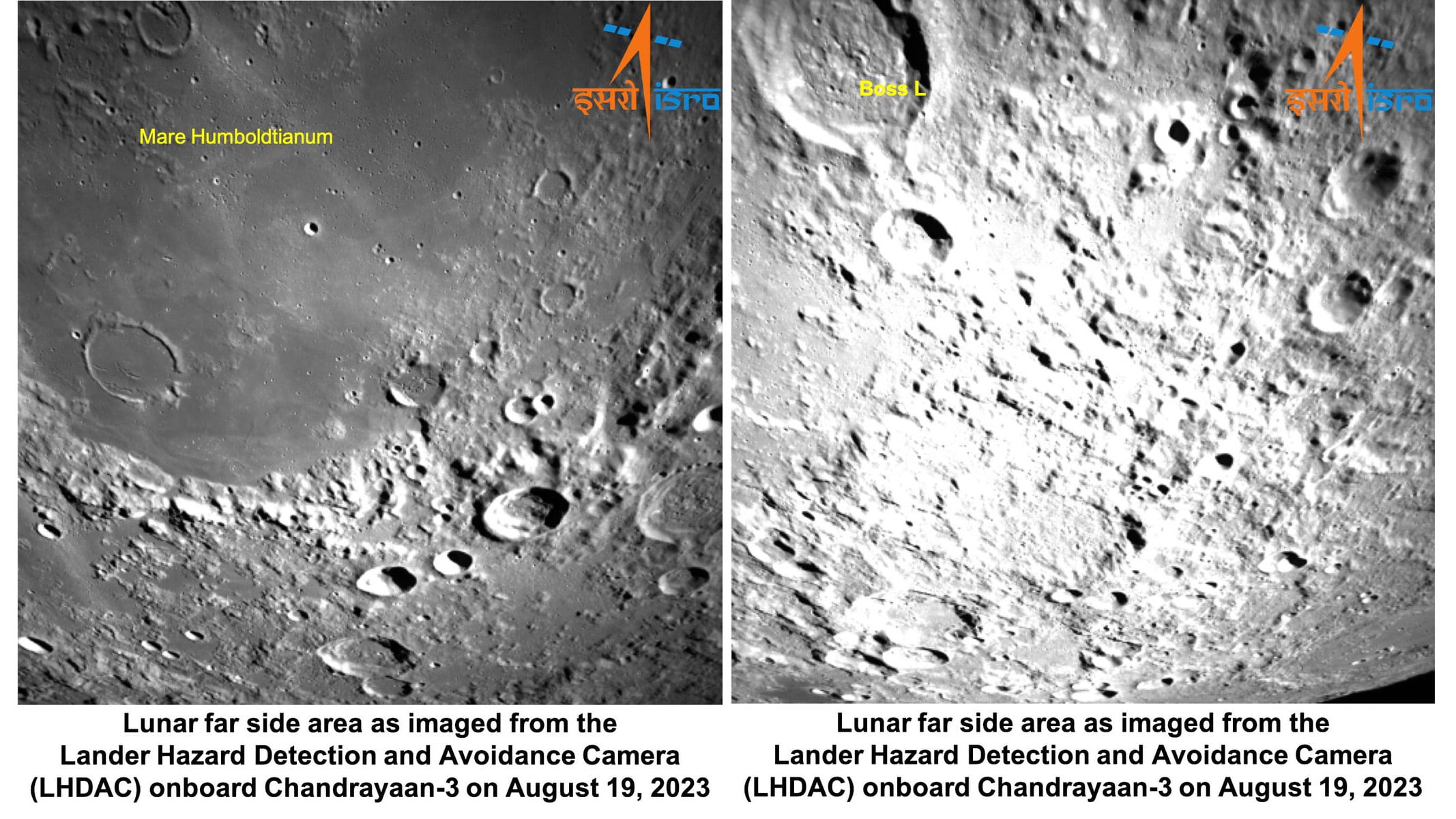the images of Lunar far side area