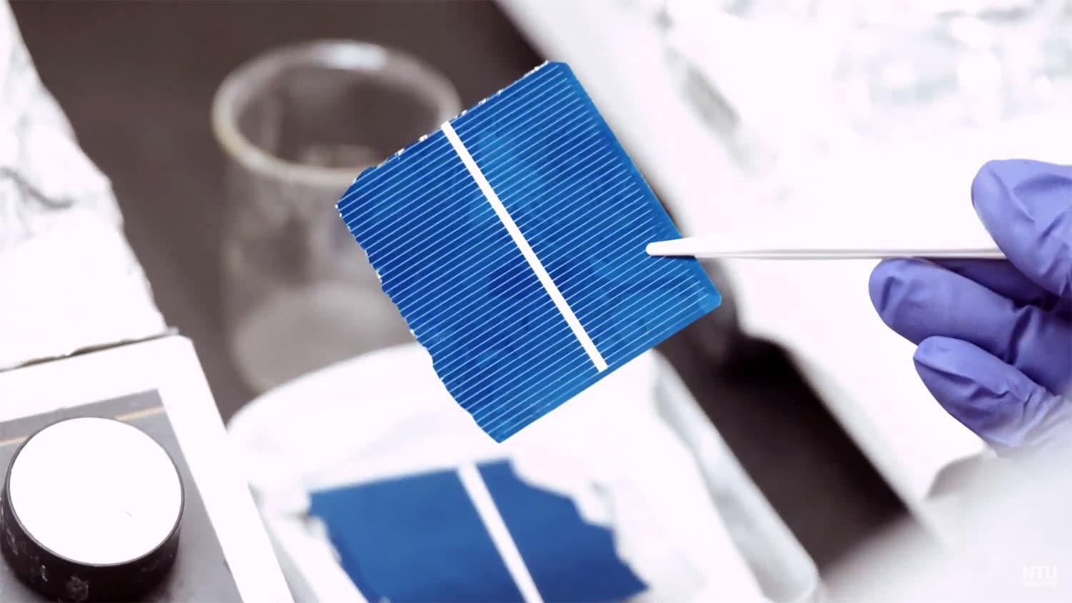 Recovering silicon from expired solar panels for use in lithium-ion batteries.