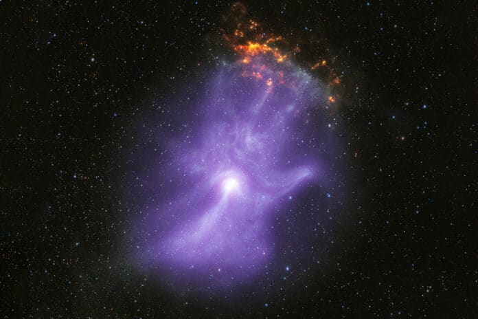 Ghostly Cosmic Hand