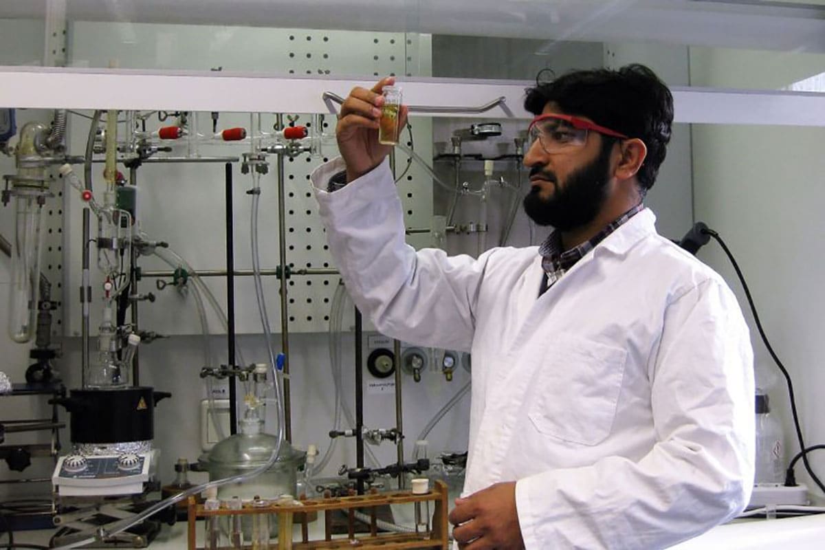 Research Scientist Ejaz Ahmed.