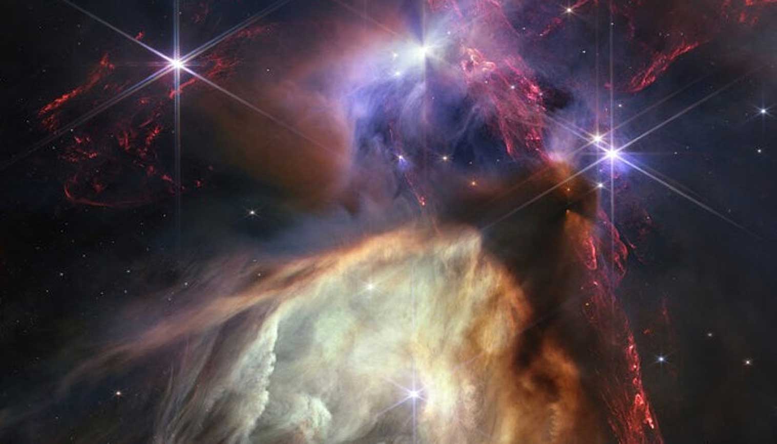 Image of the Rho Ophiuchi cloud complex