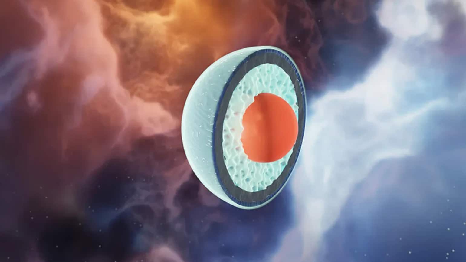 different layers inside a massive neutron star