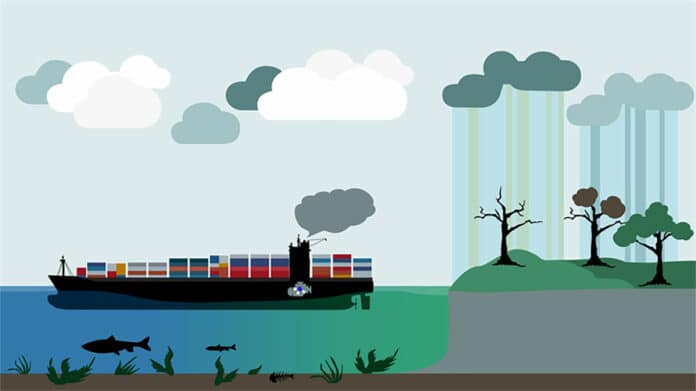 The use of ammonia as a ship fuel could contribute to eutrophication and acidification, due to ammonia leakage and emissions of nitrogen oxides.