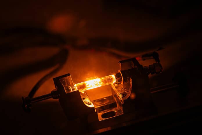 Flash Joule heating is a technique that passes a current through a moderately resistive material to quickly heat materials to exceptionally high temperatures and transform them into other substances.