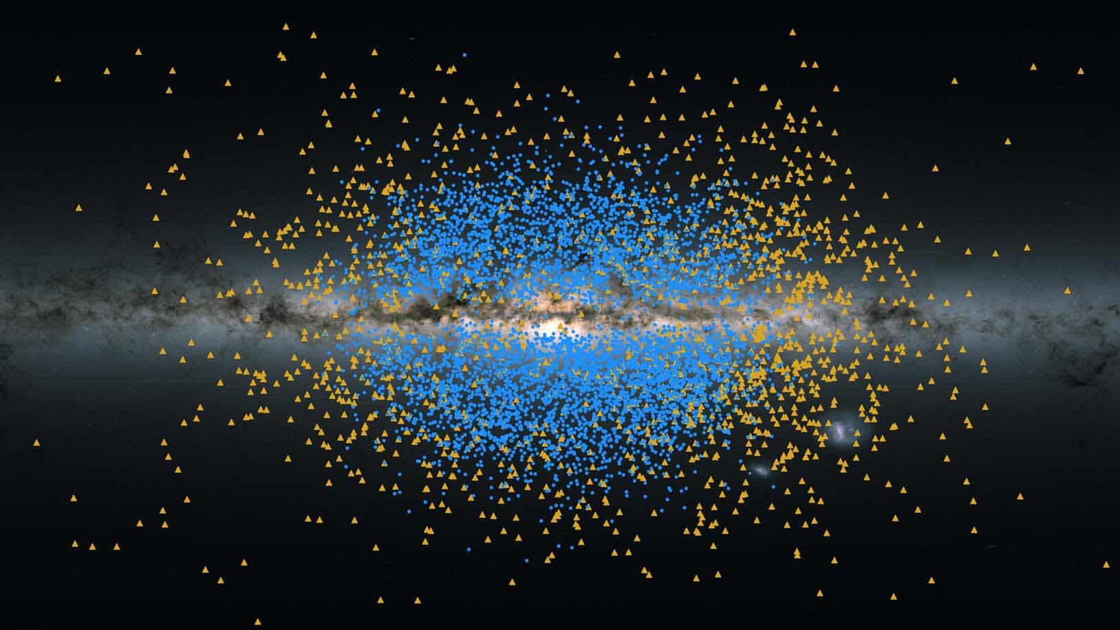 Gaia unravels two ancient streams of stars in the Milky Way