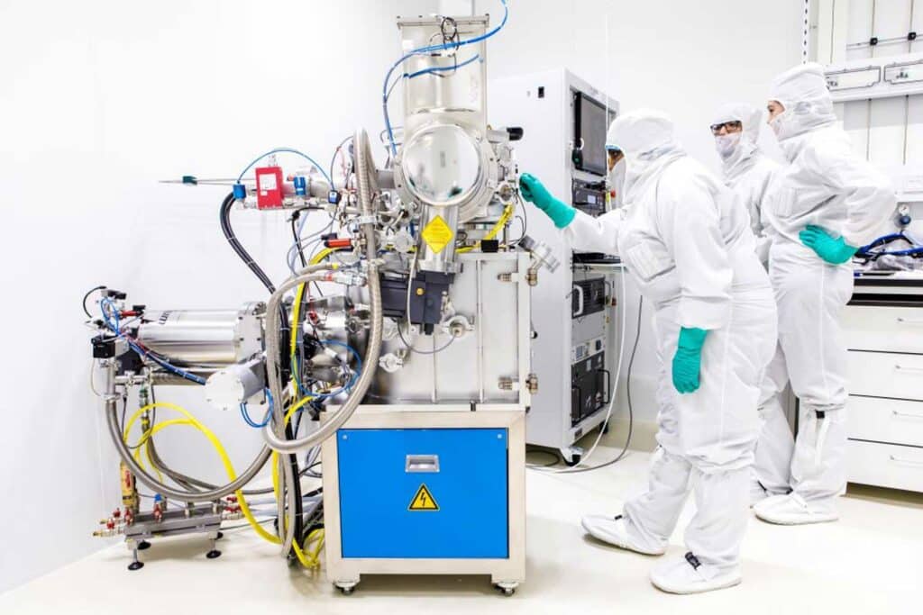 Nanofabrication Facility. The nano-egg was created under the highest safety precautions in the Scientific Service Units of ISTA.
