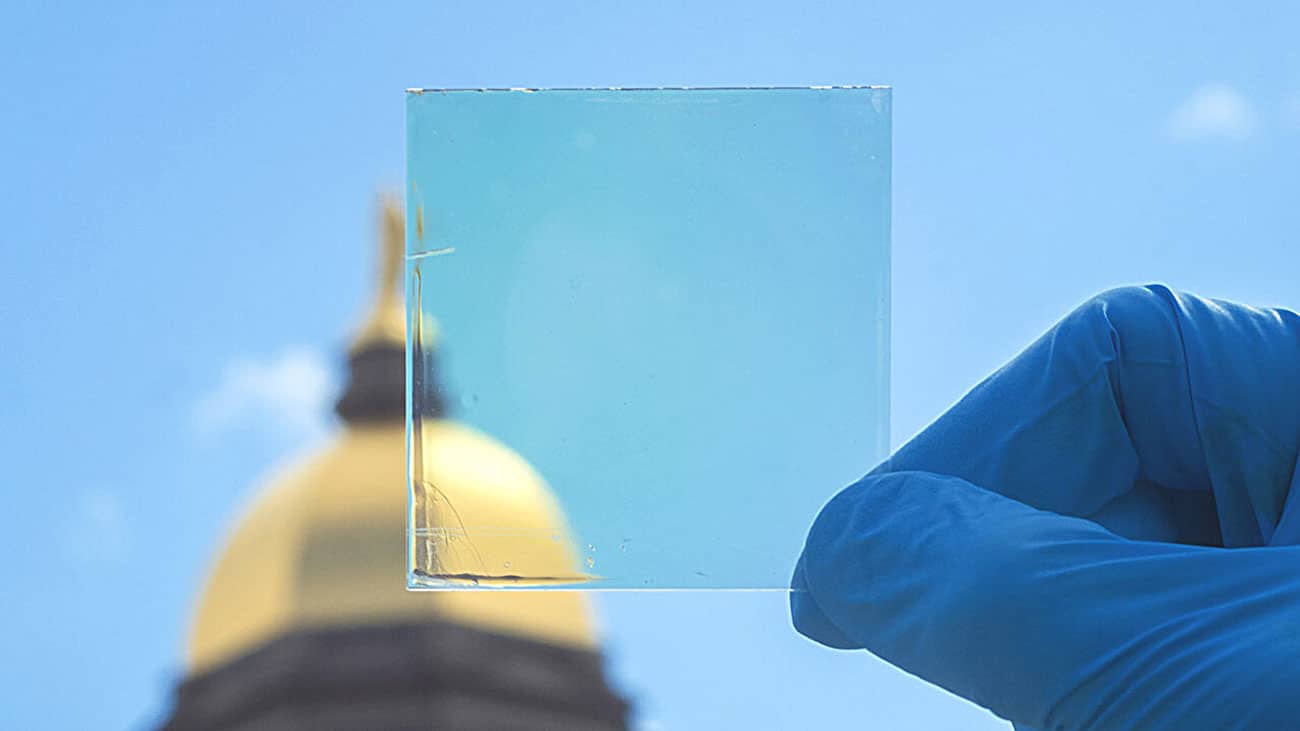 A new window coating to block heat-generating ultraviolet and infrared light and allow for visible light.