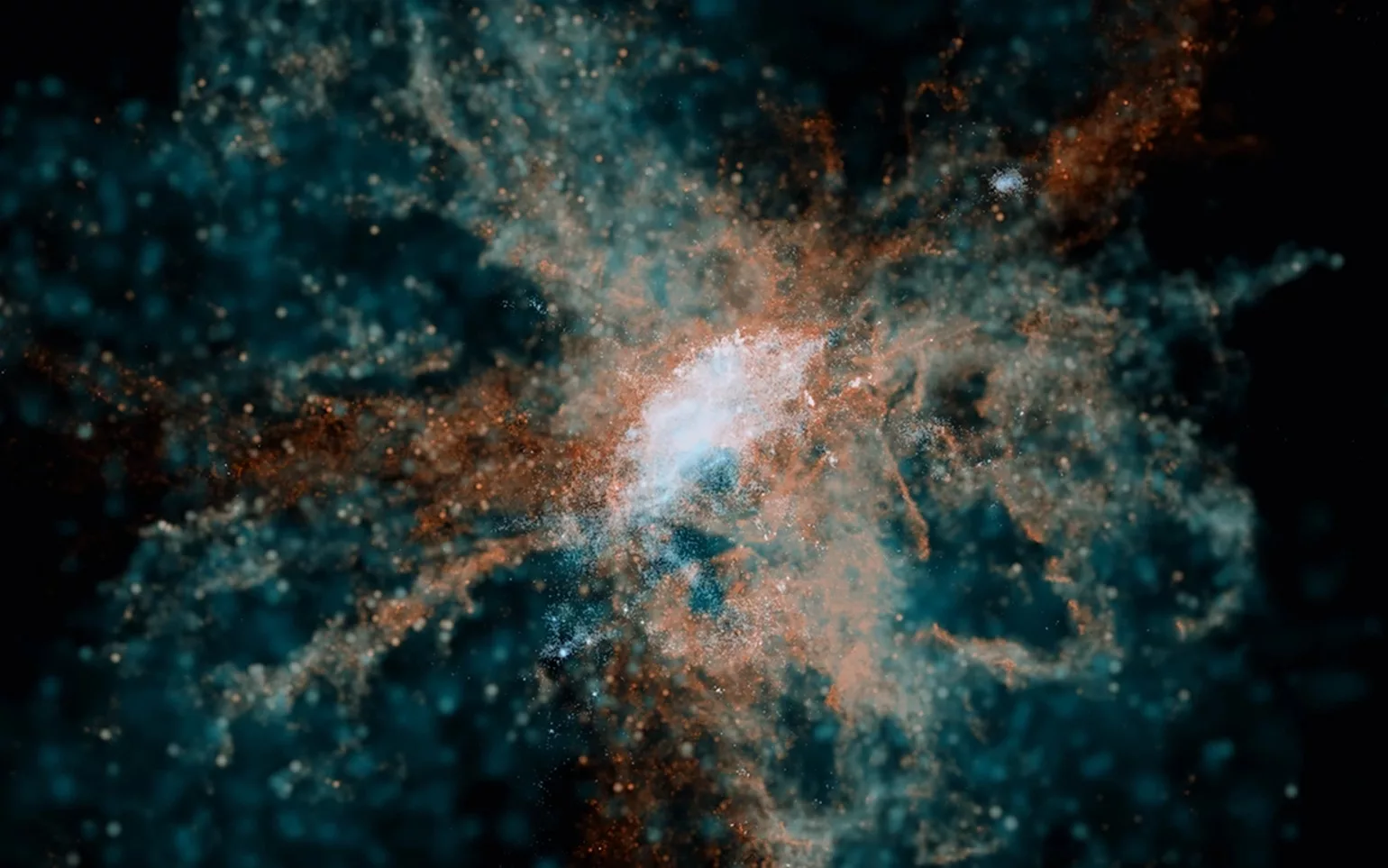 Early galaxies seeded heavy elements across infant universe