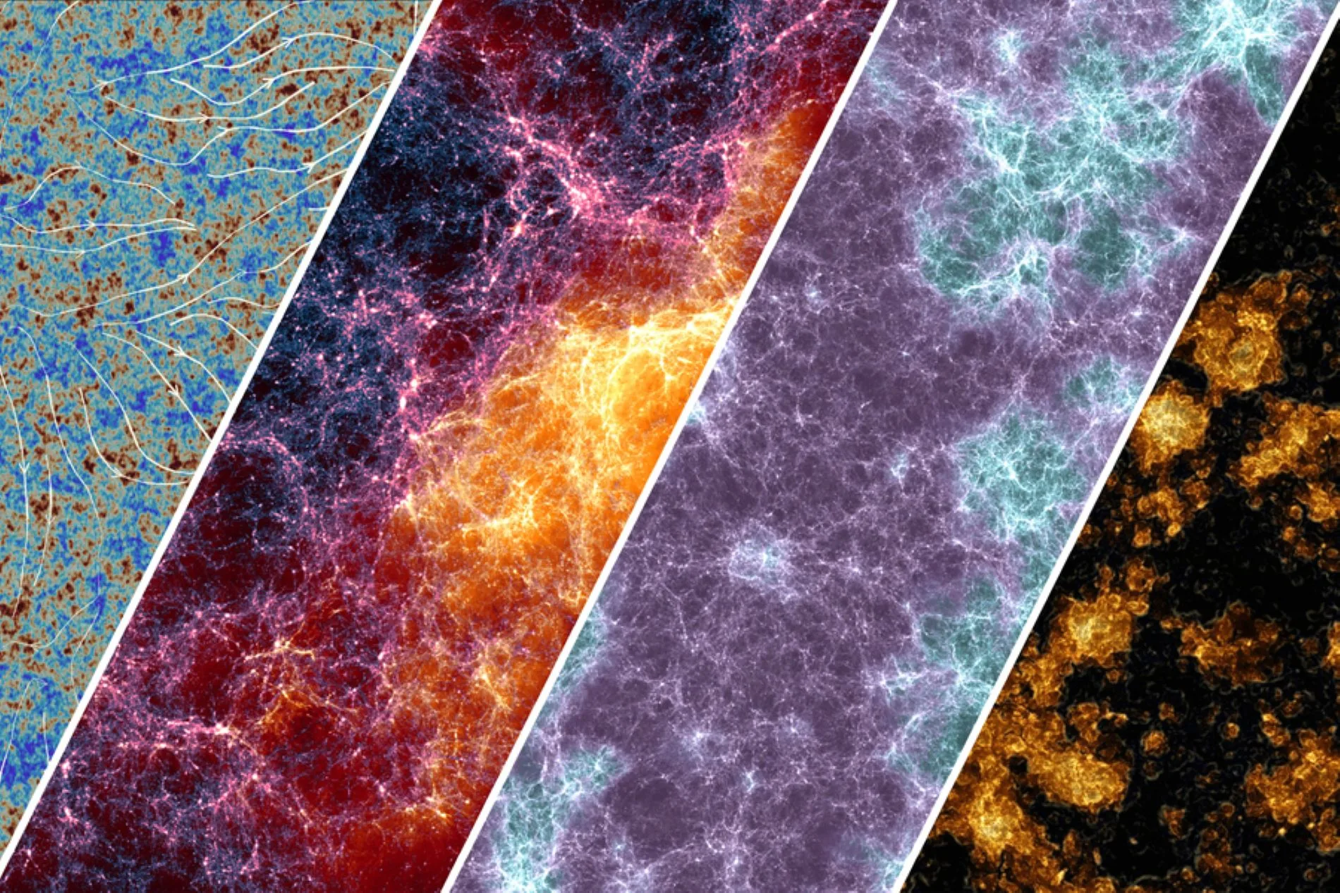Watch the universe emerge from the dark ages with Lumina