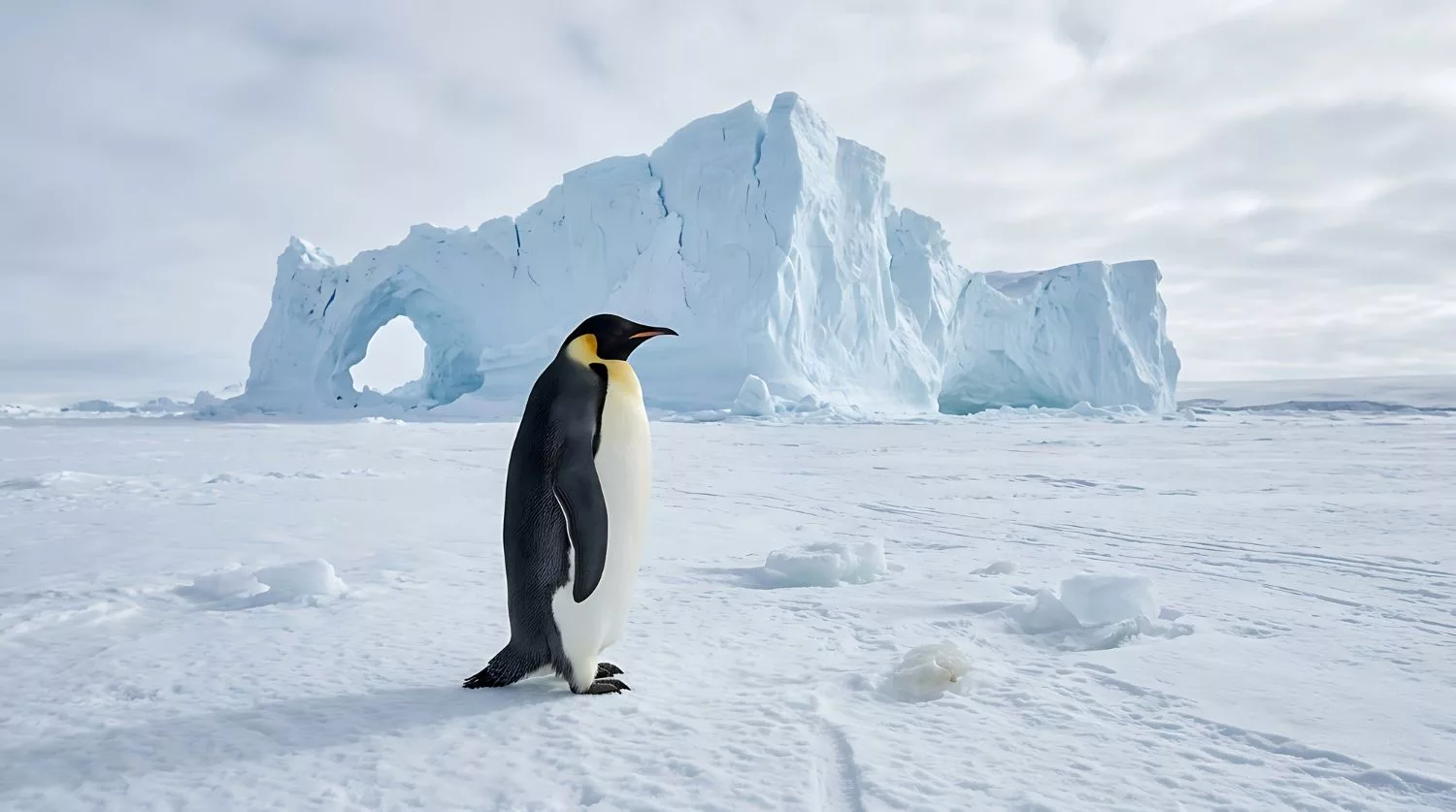 Photo: techexplorist.com Antarctic Snow Melts Faster Due To Penguin Guano Fertilizing Algae