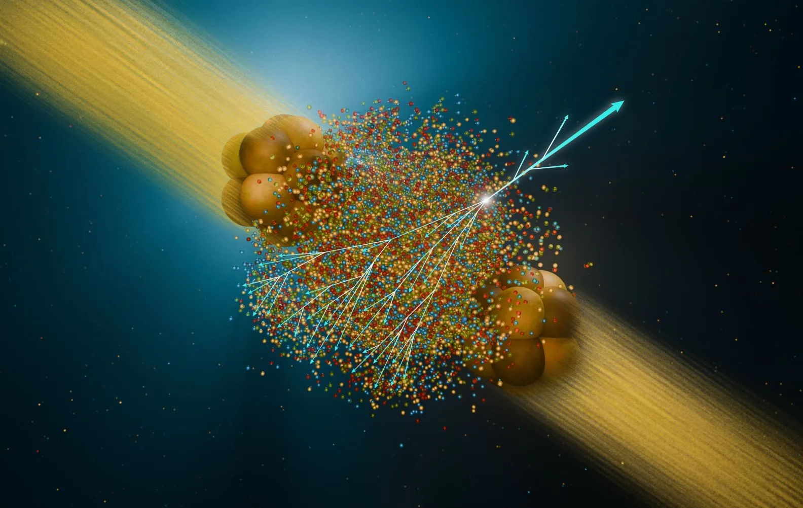 Tiny oxygen collisions may reveal matter from the Universe's earliest moments