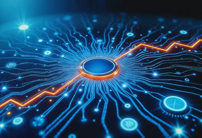 Future visions business and technology concept
