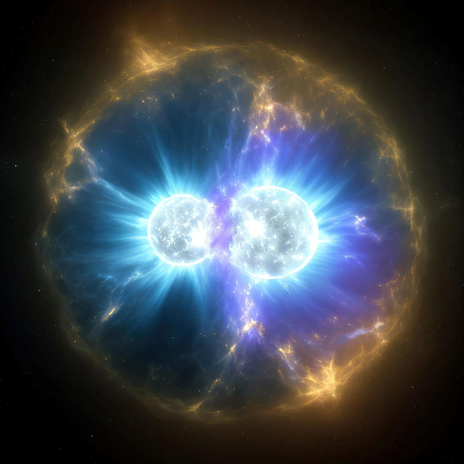 When neutron stars collide, they may create a magnetar in just milliseconds
